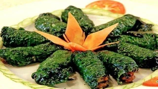 Cách làm chả ốc cuộn lá lốt thanh mát, an toàn