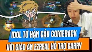 Idol tớ hận cậu comeback leo rank sắt cực hài với giáo án Ezreal hỗ trợ carry ác như Keria