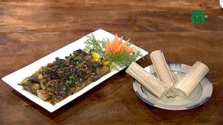 Lạ vị đặc sản Thái Bình: Cà tím sốt mắm tép