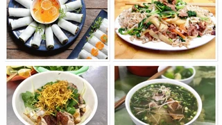 Những món ăn làm từ phở tráng tay truyền thống (phần 1)