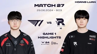 Highlights T1 vs KT - Game 1 | Week 3 Day 4 | LCK Summer 2024 | Lu Bình luận