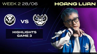 Highlights VKE vs GAM - Game 3 | Week 2 Day 1 | VCS Summer 2024 | Lu Bình luận]