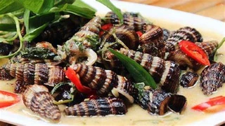 Thơm ngậy món Ốc xào Dừa