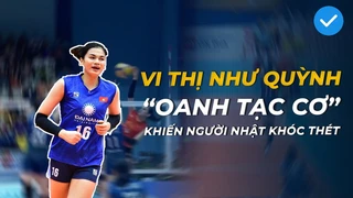 300s nhìn lại 16 cú nã đạn liên tiếp của Vi Thị Như Quỳnh khiến hàng chắn Nhật Bản kinh hồn bạt vía