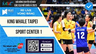 Full - King Whale Taipei (Đài Loan) - Sport Center 1 (Việt Nam) - Tú Linh tỏa sáng giành match point (P4)