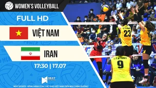 FULL HD - Việt Nam - Iran - Thanh Thúy thi đấu thăng hoa, ghi điểm gấp đôi chủ công đội bạn (P1)