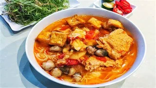 Bún Riêu Chay Nấm