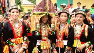 Độc đáo ngày hội văn hóa Dân Tộc Dao Tân Phượng (phần 1)