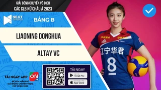 Full HD bản đẹp - Liaoning Donghua - Altay VC - Giải bóng chuyền CLB nữ Châu Á 2023 (P1)