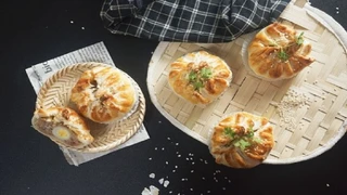Đổi vị với bánh bao nướng lạ miệng