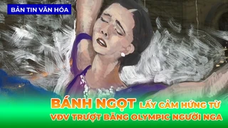 Bánh Ngọt Lấy Cảm Hứng Từ VĐV Trượt Băng Olympic Người Nga
