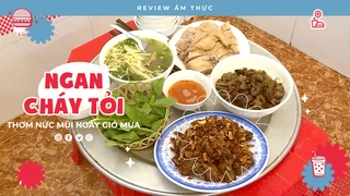 Ngan Cháy Tỏi - Review Ẩm thực