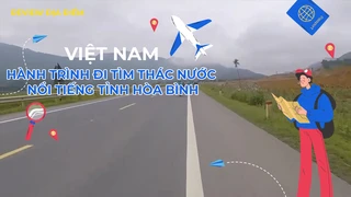 Hành trình đi tìm thác nước nổi tiếng tỉnh Hòa Bình