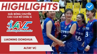 HIGHLIGHTS - Liaoning Donghua - Altay VC - Giải bóng chuyền CLB nữ Châu Á 2023