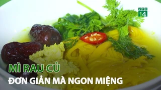 Mì rau củ - Đơn giản mà ngon miệng