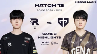 Highlights KT vs GEN - Game 2 | Week 2 Day 2 | LCK Summer 2024 | Lu Bình luận
