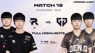 Sức mạnh tuyệt đối của nhà vua LCK | Week 2 Day 2 | LCK Summer 2024 | Lu Bình luận