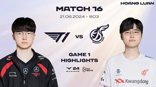 Highlights T1 vs KDF - Game 1 | Week 2 Day 3 | LCK Summer 2024