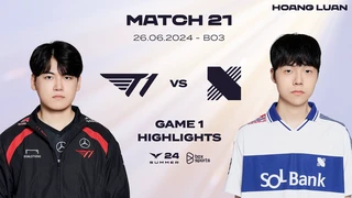 Highlights T1 vs DRX - Game 1 | Week 3 Day 1 | LCK Summer 2024