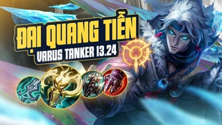 hot meta bản 13.24 đây rồi ! cực dị với varus tanker ngọn đuốc thánh quang đường trên | hà tiều phu