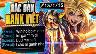 hà tiều phu trải nghiệm "đặc sản rank việt" và mẹo lên item kèo đấu olaf vs jax