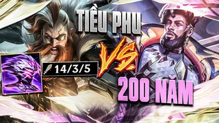hà tiều phu olaf chạm trán tướng 200 năm k'sante , olaf với item jaksho vẫn là một thế lực !