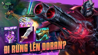phân tích meta đi rừng lên kiếm doran - lối chơi đang gây bão thách đấu hàn | hà tiều phu