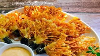 Nấm chiên Rong Biển Tempura