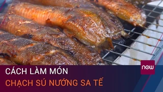 Chạch sú nướng sa tế: Thường thức hương vị núi rừng giữa phố thị