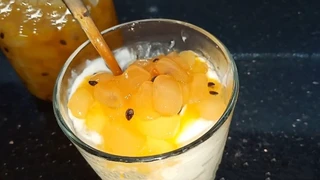 Sữa chua hạt đác, thanh mát ngày sang thu