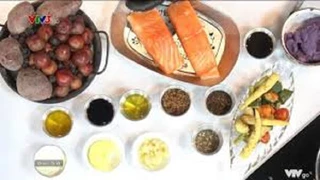  Cá hồi sốt mận: Món mới cho ngày Hè