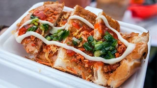  Lạ - quen bánh mì nướng muối ớt