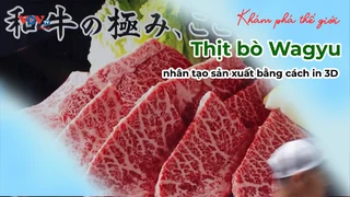 Thịt bò Wagyu nhân tạo sản xuất bằng cách in 3D