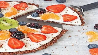Pizza trái cây: Ngon mát ngày Hè nóng nực