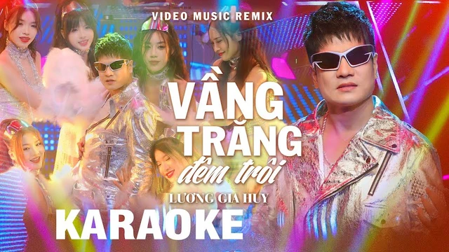 Karaoke Vầng Trăng Đêm Trôi I Lương Gia Huy