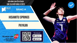 TRỰC TIẾP - Hisamitu Springs - Paykan (Bản chuẩn) - Giải bóng chuyền CLB nữ Châu Á 2023 (P8)