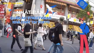 Quần áo streetwear khá chất tại Tokyo