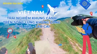 Trải nghiệm khung cảnh trên sống lưng khủng long ở Tà Xùa - Lào Cai