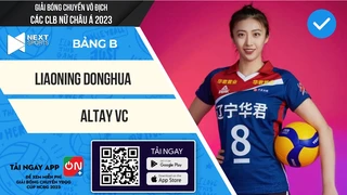 TRỰC TIẾP - Liaoning Donghua - Altay VC (Bản chuẩn) - Giải bóng chuyền CLB nữ Châu Á 2023 (P3)