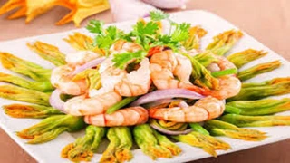 Hấp dẫn món ăn được nấu từ những bông hoa