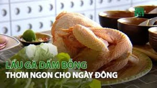 Lẩu Gà Dấm Bỗng thơm ngon cho ngày Đông