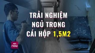 Hà Nội xuất hiện mô hình hộp ngủ- Cuộc sống trong -căn buồng- chỉ 2m vuông sẽ thế nào- - VTC Now