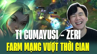 Gumayusi Cùng Giáo Án Farm Mạng Vượt Thời Gian Với Zeri Trước Thềm Chung Kết EWC 2024