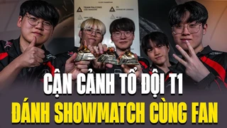 Cận Cảnh Tổ Đội T1 Vui Đùa Cùng Fan Tại Showmatch Trung Đông Trước Khi Rời Ri-át