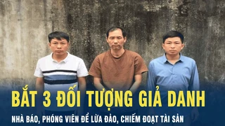Tin Nóng: Bắt 3 đối tượng giả danh nhà báo, phóng viên để lừa đảo chiếm đoạt tài sản | VOV