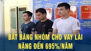Tin Nóng: Bắt băng nhóm cho vay lãi nặng đến 695%/năm ở TP.HCM | VOV