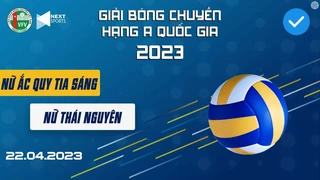 TRỰC TIẾP I Nữ Ắc Quy Tia Sáng - Nữ Thái Nguyên Giải bóng chuyền hạng A Quốc Gia 2023 (P4)