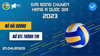 TRỰC TIẾP I Nữ Hải Dương - Nữ BTL Thông Tin Giải bóng chuyền hạng A Quốc Gia 2023 (P1)