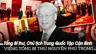 Tổng Bí thư, Chủ tịch Trung Quốc Tập Cận Bình viếng Tổng Bí thư Nguyễn Phú Trọng