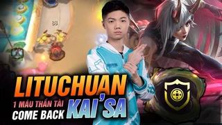 Giải toc8 bán kết: Lituchuan thần tài 88 số comeback 1 máu cảm xúc huỷ diệt lobby với 4 top 1